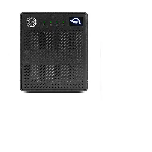 OWC ThunderBay 4 mini Carcasa de disco duro/SSD Negro 2.5"