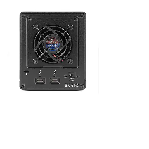 OWC ThunderBay 4 mini Carcasa de disco duro/SSD Negro 2.5"