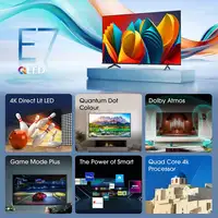 Televisor QLED 65'' 4K Ultra HD Negro Smart 20013280 HISENSE