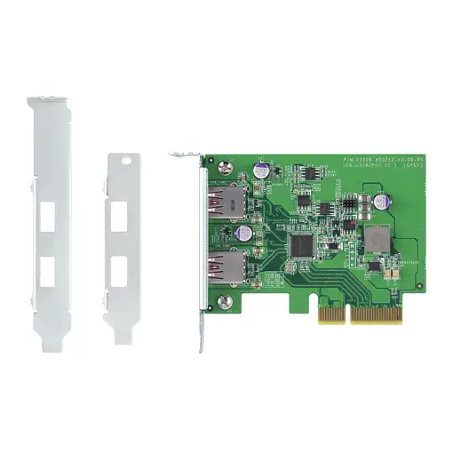 QNAP QXP-10G2U3A tarjeta y adaptador de interfaz Interno USB 3.2 Gen 2 (3.1 Gen 2)
