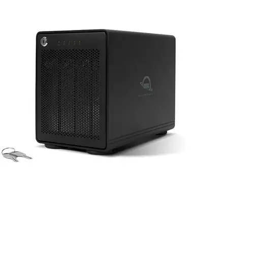 OWC ThunderBay 4 RAID unidad de disco multiple 0 TB Torre Negro