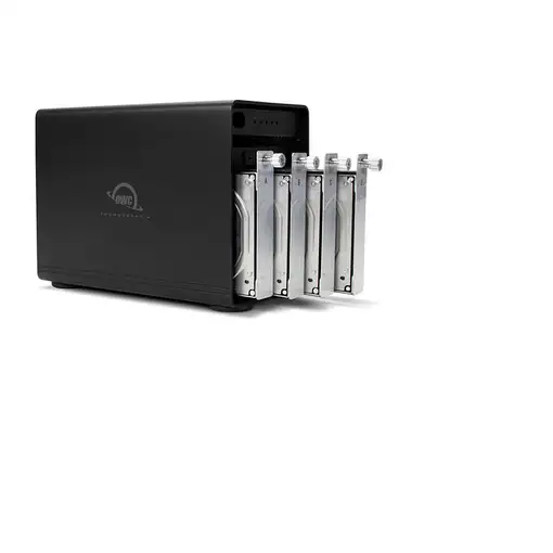 OWC ThunderBay 4 RAID unidad de disco multiple 0 TB Torre Negro