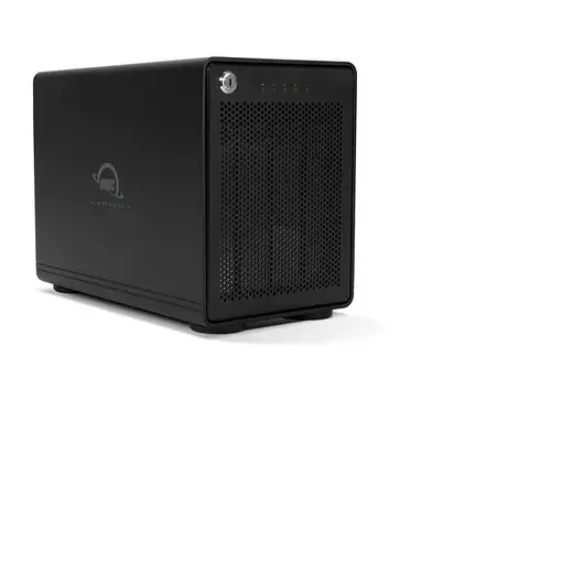 OWC ThunderBay 4 RAID unidad de disco multiple 0 TB Torre Negro