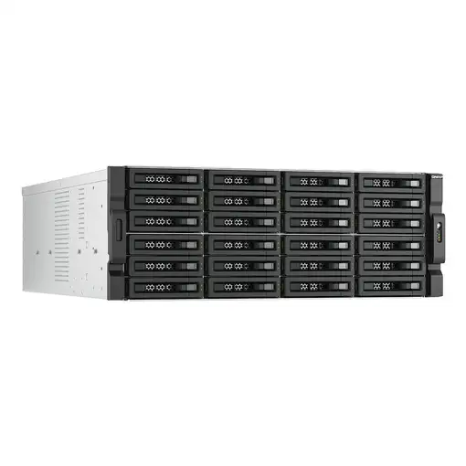 QNAP TL-R2400PES-RP caja para disco duro externo Carcasa de disco duro/SSD Negro,