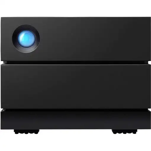 LaCie 2big RAID 8TB unidad de disco multiple Escritorio Negro