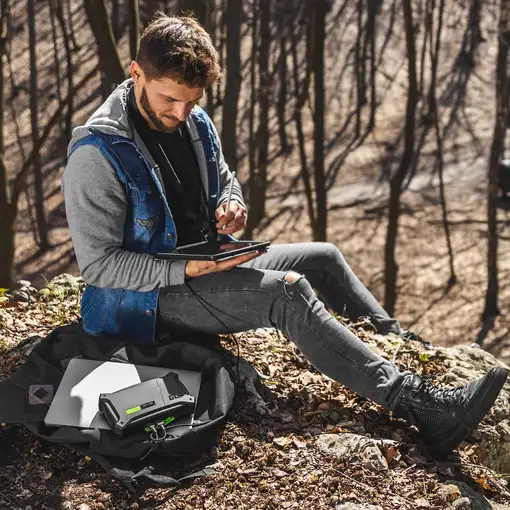 Green Cell CJSGC01 batería externa Polímero de litio 16000 mAh Negro