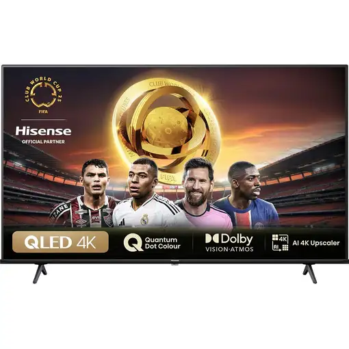 Televisor QLED 43'' 4K Ultra HD Negro Smart 20013273 HISENSE