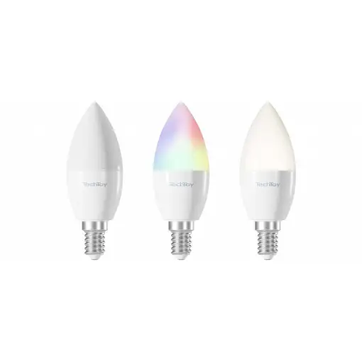 TechToy TSL-LIG-E14 iluminación inteligente Bombilla inteligente Wi-Fi/Bluetooth