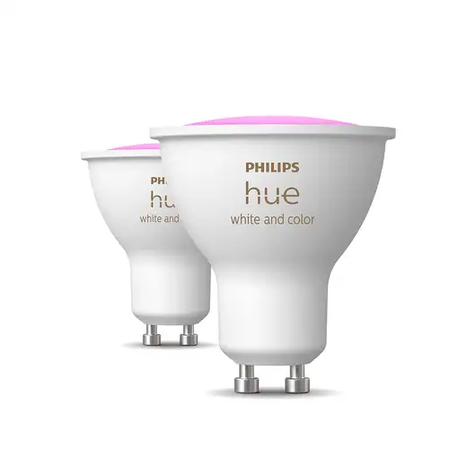 Philips Hue White and Color ambiance GU10 - foco inteligente - (paquete de 2)
