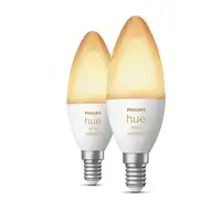 Philips Hue White ambiance Vela - Bombilla inteligente E14 - (paquete de 2)