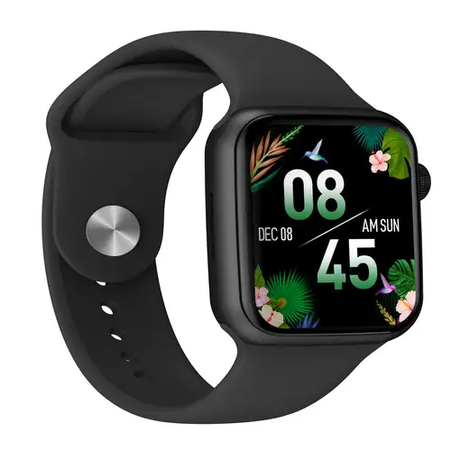 Smartwatch Colorful 2 con llamadas Bluetooth negro + azul marino