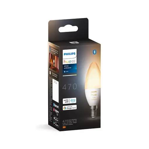 Philips Hue White ambiance Vela - Bombilla inteligente E14