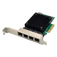 Digitus Tarjeta de red Ethernet 2,5 Gigabit de 4 puertos, RJ45, PCI Express