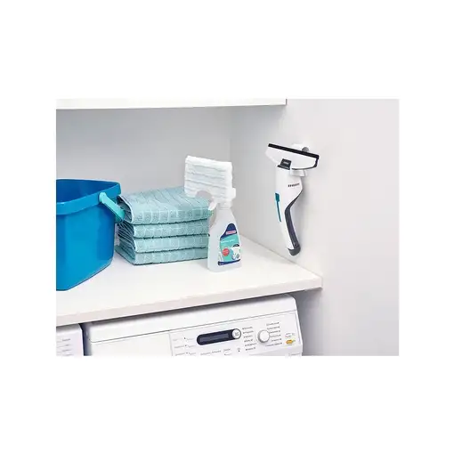 Leifheit NEMO limpiador eléctrico ventana 60 L Negro, Turquesa, Blanco