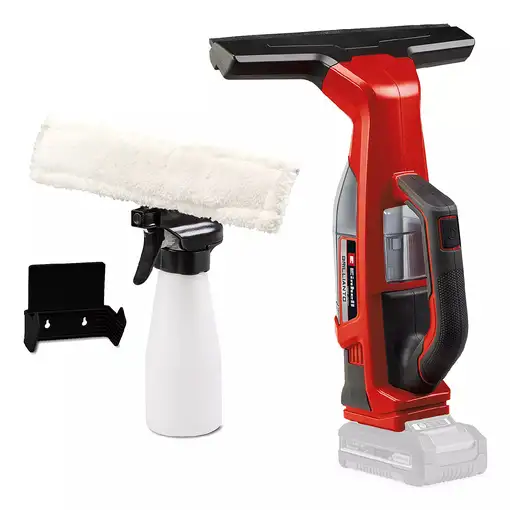 Einhell BRILLIANTO limpiador eléctrico ventana 0,3 L Negro, Rojo