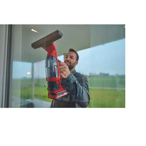 Einhell BRILLIANTO limpiador eléctrico ventana 0,3 L Negro, Rojo