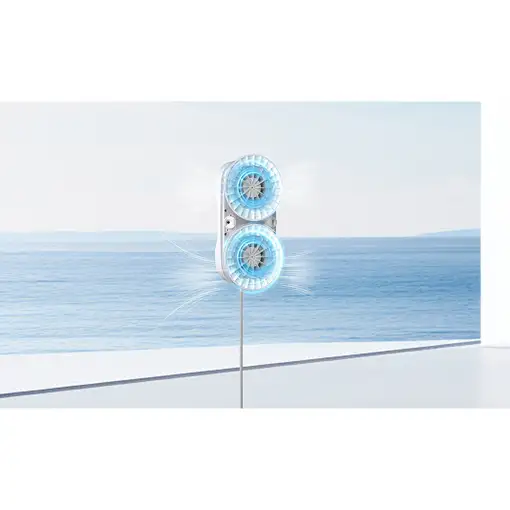 Hutt DDC56 limpiador eléctrico ventana Blanco