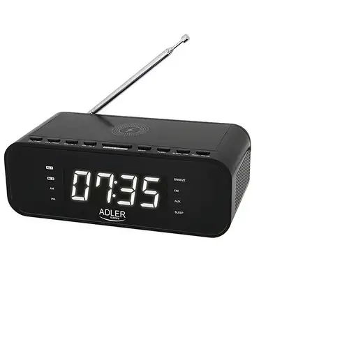 Adler AD 1192B despertador Reloj despertador digital Negro