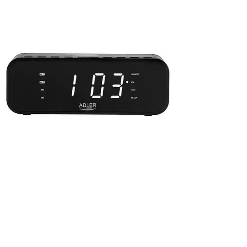 Adler AD 1192B despertador Reloj despertador digital Negro