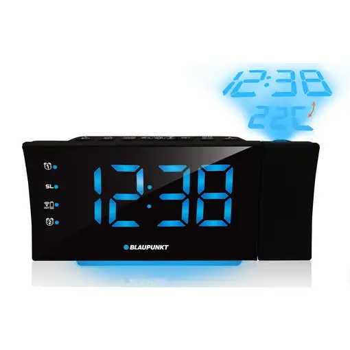 Blaupunkt CRP81USB despertador Reloj despertador digital Negro