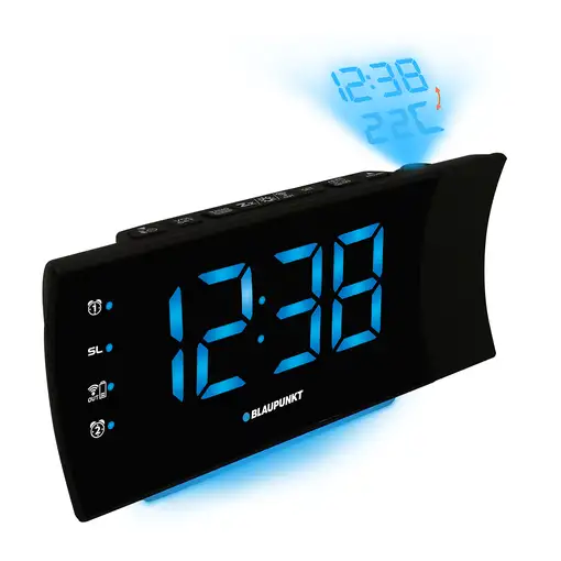 Blaupunkt CRP81USB despertador Reloj despertador digital Negro