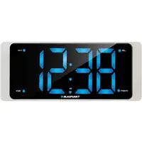 Blaupunkt CR16WH despertador Reloj despertador digital Negro, Blanco