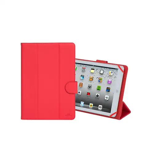 Rivacase 3137 25,6 cm (10.1") Folio Rojo