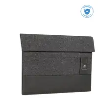 Rivacase 8803 BLACK MELANGE maletines para portátil 33,8 cm (13.3") Funda Negro
