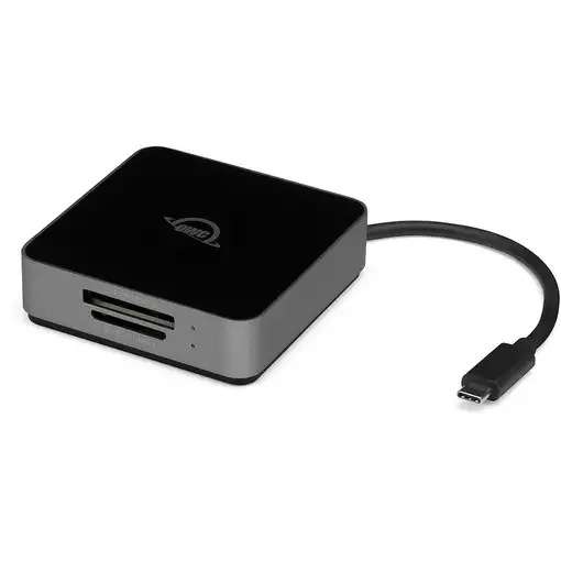 OWC Atlas lector de tarjeta USB 3.2 Gen 2 (3.1 Gen 2) Type-C Negro