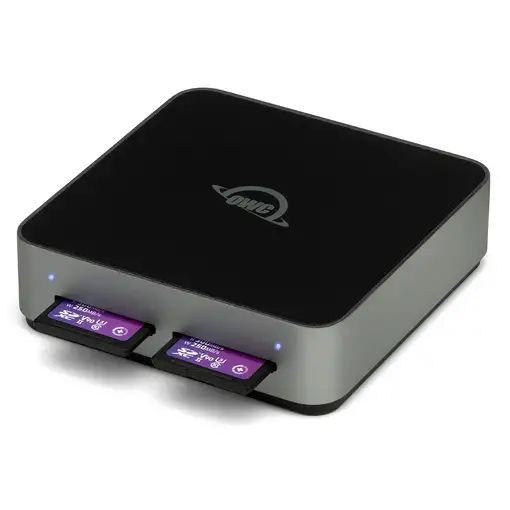 OWC Atlas lector de tarjeta USB 3.2 Gen 2 (3.1 Gen 2) Type-C Negro