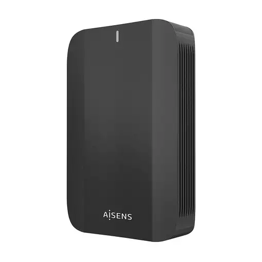 AISENS Caja Externa, 3,5"; SATA a USB-C USB3.1 GEN1, Negro