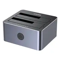 UNITEK Y-3026GY01-EU base de conexión para disco duro USB 3.2 Gen 1 (3.1 Gen 1)