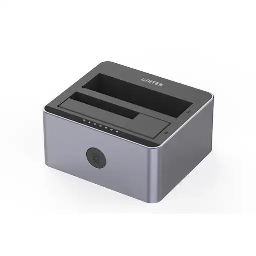 UNITEK Y-3026GY01-EU base de conexión para disco duro USB 3.2 Gen 1 (3.1 Gen 1)