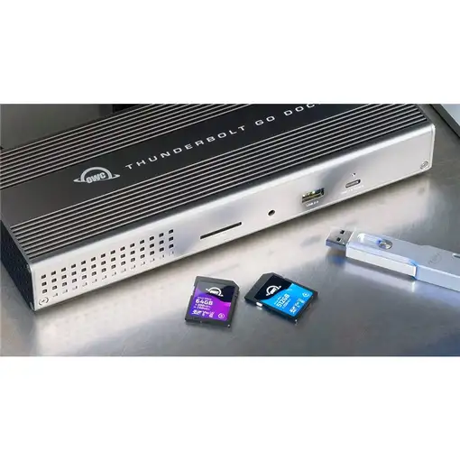 OWC Thunderbolt Go Dock Acoplamiento Thunderbolt 4 Gris