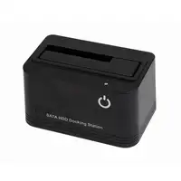 Gembird HD32-U2S-5 base de conexión para disco duro USB 2.0 Type-B Negro