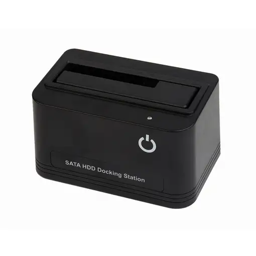 Gembird HD32-U2S-5 base de conexión para disco duro USB 2.0 Type-B Negro