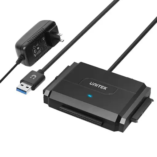 UNITEK Y-3324 base de conexión para disco duro USB 3.2 Gen 1 (3.1 Gen 1) Type-A Ne