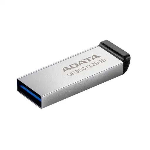 ADATA UR350 unidad flash USB 128 GB USB tipo A 3.2 Gen 1 (3.1 Gen 1) Negro, Plata