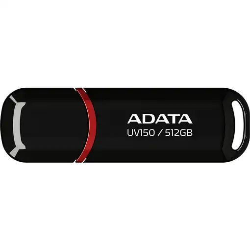 ADATA UV150 unidad flash USB 512 GB USB tipo A 3.2 Gen 1 (3.1 Gen 1) Negro, Rojo