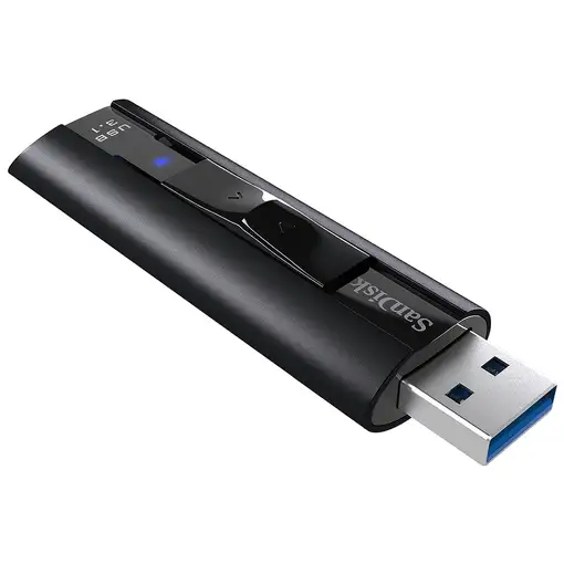 SanDisk Extreme Pro unidad flash USB 256 GB USB tipo A 3.2 Gen 1 (3.1 Gen 1) Negro