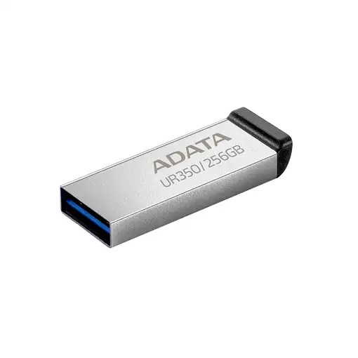 ADATA UR350 unidad flash USB 256 GB USB tipo A 3.2 Gen 1 (3.1 Gen 1) Negro, Plata