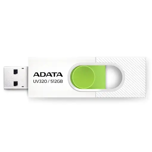 ADATA UV320 unidad flash USB 512 GB USB tipo A 3.2 Gen 1 (3.1 Gen 1) Verde, Blanco