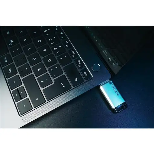 Verbatim Secure Pro - Unidad USB 3.0 de 64 GB - Plata
