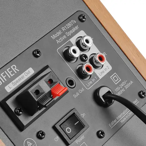 Edifier R1280Ts De 2 vías Gris, Madera Alámbrico 42 W