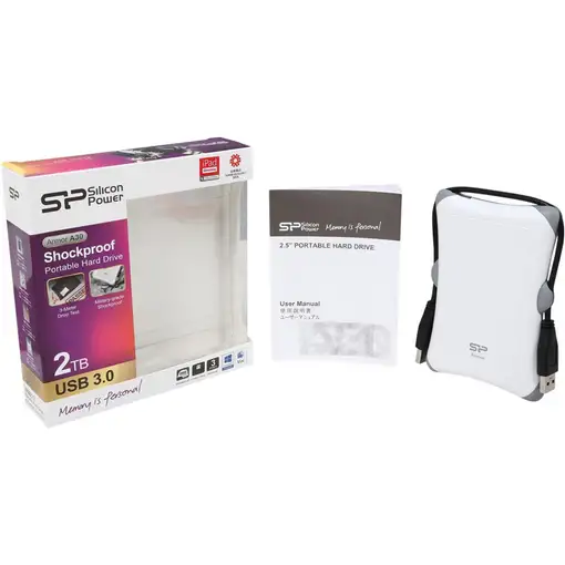 Silicon Power Armor A30 disco duro externo 2 TB 2.5'' USB tipo A 3.2