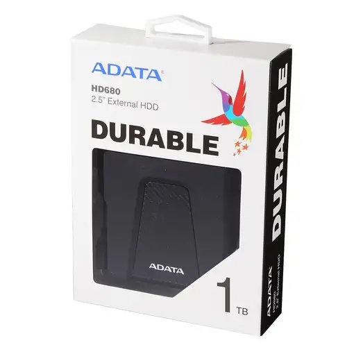 ADATA HD680 disco duro externo 1 TB USB 3.2 Gen 1 (3.1 Gen 1) Negro