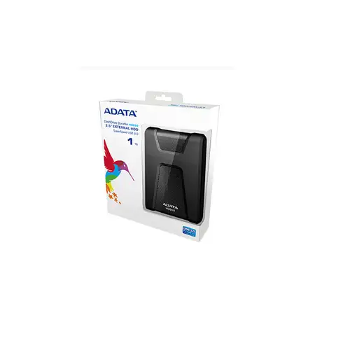 ADATA DashDrive Durable HD650 disco duro externo 1 TB 2.5'' USB 3.2