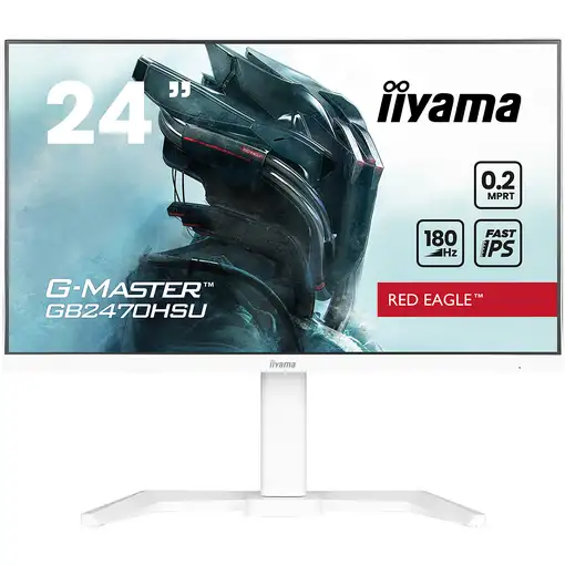 iiyama G-MASTER GB2470HSU-W6 pantalla para PC 60,5 cm (23.8") 1920 x 1080 Pixeles