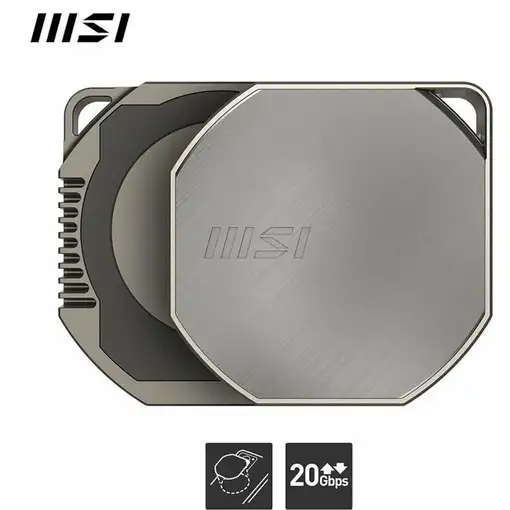 MSI DATAMAG 40GBPS 1TB unidad externa de estado sólido USB Tipo C USB 3.2