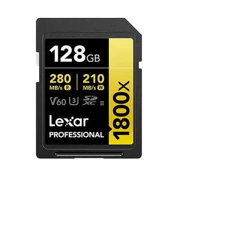 Lexar Professional 1800x 128 GB SDXC UHS-II Clase 10